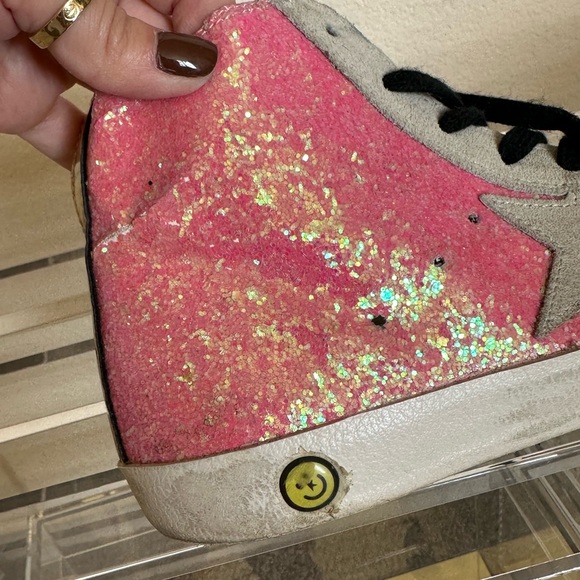 Authentic Kids Golden Goose Sparkle HighTops - Picture 4 of 16